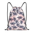 thumbnail image 1 of Yiaed Tropics Palm Trees Print Drawstring Bags Drawstring Backpack Bulk String Back Pack Gym Sport Bag-Medium, 1 of 5