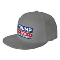 thumbnail image 1 of Yiaed Trump 2024 Keeping America Great Print Classic Hat Cap Hip Hop Style Flat Bill Adjustable Size, 1 of 6