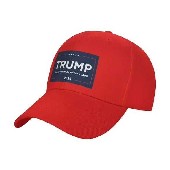 Yiaed Trump 2024 Make America Great Again Print Classic Low Profile Cotton Baseball Cap Soft Unconstructed Adjustable Size