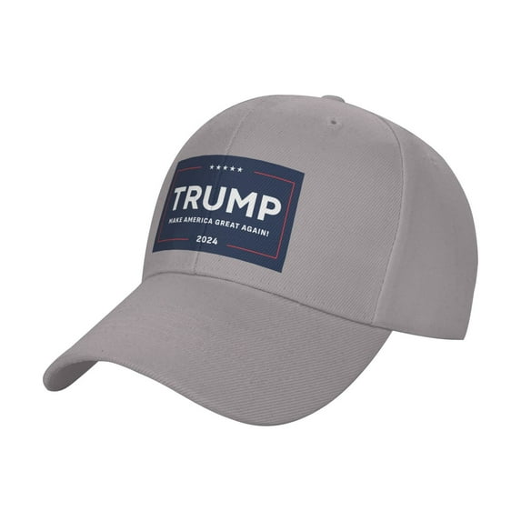 Yiaed Trump 2024 Make America Great Again Print Classic Low Profile Cotton Baseball Cap Soft Unconstructed Adjustable Size