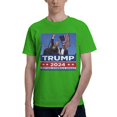 thumbnail image 1 of Yiaed Trump 2024 Print Mens T-Shirt,Lightweight Cotton Tee, Crewneck T-Shirt For Men Basic Tee Shirt-Small, 1 of 5