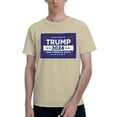 thumbnail image 1 of Yiaed Trump reelection in 2024 Take America Back Print Mens T-Shirt,Lightweight Cotton Tee, Crewneck T-Shirt For Men Basic Tee Shirt-X-Large, 1 of 5