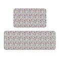 thumbnail image 1 of Yiaed Tulips Flowers Kitchen Rugs Sets of 2 Kitchen Mats Cushioned Anti Fatigue Kitchen Rug Tapetes Para Cocina for Sink,Laundry Room, 1 of 6