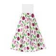 thumbnail image 1 of Yiaed Tulips Flowers Print Coral Velvet Wipes Absorbent Wipes Cleaning Cloths Household Table and Dish Wiping Cloths, 1 of 7