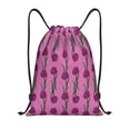 thumbnail image 1 of Yiaed Tulips Flowers Print Drawstring Bags Drawstring Backpack Bulk String Back Pack Gym Sport Bag-Medium, 1 of 5