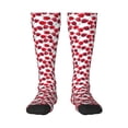 thumbnail image 1 of Yiaed Tulips Flowers Print Great elasticity Adult Stockings Sports socks for Men and Women, 1 of 6