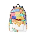 thumbnail image 1 of Yiaed USA MAP Print Backpack, Premium Laptop Backpack, Travel Backpack for Women, Lightweight Backpacks, Comfortable Back Pack-Small, 1 of 7