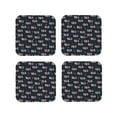 thumbnail image 1 of Yiaed USA Print Leather Coasters for Drinks - Cup Coasters Coffee Table Kitchen Table Bar, Home & Office Gifts Handmade Drink Coasters-Square, 1 of 6