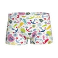 thumbnail image 1 of Yiaed Undersea Seahorse Print Boys' Boxer Briefs Cotton Casual Stretch Comfort Boys Boxers - Kids Boxer Briefs Underwear for Boys (6-18)-Small, 1 of 5