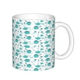 thumbnail image 1 of Yiaed Utensiles Print Ceramics Coffee,Large Handle Design,Extra Large Tea and Coffee Cup for Office and Home Mugs, 1 of 6