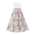 thumbnail image 1 of Yiaed Various Rabbits Print Coral Velvet Wipes Absorbent Wipes Cleaning Cloths Household Table and Dish Wiping Cloths, 1 of 7