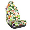 thumbnail image 1 of Yiaed Vegetables2 Print Car Seat Covers,Universal Auto Seats Protector Fits for Car,SUV Sedan,Truck,Automotive Seat Covers & Accessories, 1 of 5
