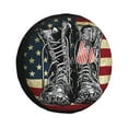 thumbnail image 1 of Yiaed Veterans Day1 Print Print Tire Wheel Cover, tire covers for trailers,rv wheel covers,rv tire covers, camper tire covers,tire covers for cars-16 inch, 1 of 6