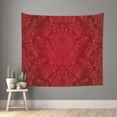 thumbnail image 1 of Yiaed Vintage Burgundy Print Tapestry for Bedroom,Tapestry Wall Tapestries, Tapestry Aesthetic for Living Room Dorm Room 51" X 60", 1 of 6