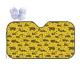 thumbnail image 1 of Yiaed Vintage Excavator Print Car Windshield Sunshade Front Auto Car Front Window Sun Shade Foldable Sun Visor Shield Cover Auto Accessories for Sedan SUV Truck-Small, 1 of 5