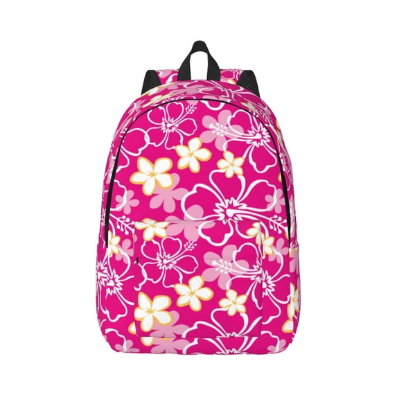 Yiaed Vintage Flowers Print Backpack, Premium Laptop Backpack, Travel Backpack for Women, Lightweight Backpacks, Comfortable Back Pack-Medium