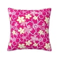 thumbnail image 1 of Yiaed Vintage Flowers Print Pillow Covers Super Soft Decorative Square Throw Pillow Covers Case Cushion Covers for Sofa Couch Bedroom Car Decor（No pillow core）-24"x24", 1 of 7