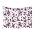 thumbnail image 1 of Yiaed Violets Flowers Print Dog Blankets-Cat Blanket Washable for Couch Protection,Puppy Blanket, Soft Plush Reversible Throw Furniture Protector-Large, 1 of 8