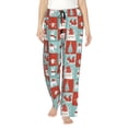 thumbnail image 1 of Yiaed Warm Christmas Memories Print Womens Lounge Pants, Loose PJ Bottoms, Long Pajama Pants for Women-XX-Large, 1 of 6