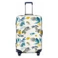 thumbnail image 1 of Yiaed Watercolor Leaves Print Travel Luggage Cover Suitcase Protector Fits 18-32 Inch Luggage Wheel Covers Patterned Elastic Luggage Anti-scratch（No luggage）-Small, 1 of 5