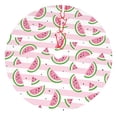 thumbnail image 1 of Yiaed Watermelon Print Christmas Tree Skirt , Tree SkirtsTree Mat for Christmas Winter Holiday Indoor Decorations-48", 1 of 7