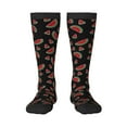 thumbnail image 1 of Yiaed Watermelon Print Great elasticity Adult Stockings Sports socks for Men and Women, 1 of 6