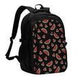 thumbnail image 1 of Yiaed Watermelon Print Laptop Backpack,Business Travel Durable Laptops Backpack with USB Charging Port,Water Resistant College Computer Bag, 1 of 5