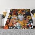 thumbnail image 1 of Yiaed Welcom Fall Print Blanket Throw Blanket Soft Cozy Flannel Blanket for Home Bed Sofa Couch Chair-50"x40", 1 of 6