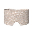 thumbnail image 1 of Yiaed White Goose Print Sleep Mask Blackout - Soft Eye Cover for Sleeping with Adjustable Veclro Breathable Eye Blindfold for Night Nap Travel, 1 of 7