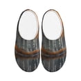 thumbnail image 1 of Yiaed White Horse Autumn Birch Print Slippers Fuzzy Warm Cozy Slippers Non Slip House Slippers For Indoor Outdoor Slippers House Slippers-39/40, 1 of 7