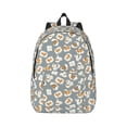 thumbnail image 1 of Yiaed White Popcorn Print Backpack, Premium Laptop Backpack, Travel Backpack for Women, Lightweight Backpacks, Comfortable Back Pack-Small, 1 of 5