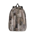 thumbnail image 1 of Yiaed Wooden Texture Print Backpack, Premium Laptop Backpack, Travel Backpack for Women, Lightweight Backpacks, Comfortable Back Pack-Small, 1 of 7