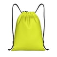 thumbnail image 1 of Yiaed Yellow Print Drawstring Bags Drawstring Backpack Bulk String Back Pack Gym Sport Bag-Medium, 1 of 5
