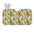 thumbnail image 1 of Yiaed Yellow Tulips Print Car Windshield Sunshade Front Auto Car Front Window Sun Shade Foldable Sun Visor Shield Cover Auto Accessories for Sedan SUV Truck-Small, 1 of 5