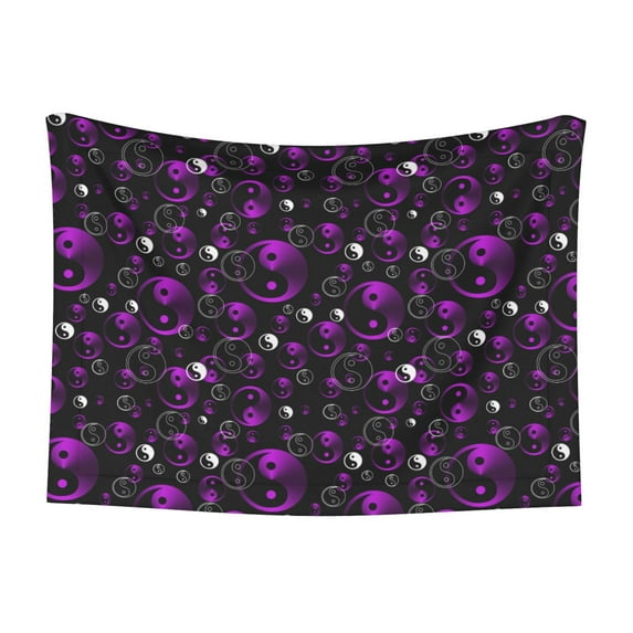 Yiaed Yin Yang1 Print Dog Blankets-Cat Blanket Washable for Couch Protection,Puppy Blanket, Soft Plush Reversible Throw Furniture Protector-Large