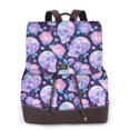 thumbnail image 1 of Yiaed crystal Skull flower Print Laptop Backpack for Women Slim Computer Bag Work Travel College Backpack Purse Fits 14 Inch Notebook, 1 of 4