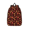 thumbnail image 1 of Yiaed fall Maple leaf Print Backpack, Premium Laptop Backpack, Travel Backpack for Women, Lightweight Backpacks, Comfortable Back Pack-, 1 of 7