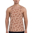 thumbnail image 1 of Yiaed fall flower plaid Print Mens Compression Shirt Slimming Body Shaper Vest Workout Tank Tops Abs Abdomen Undershirts-XX-Large, 1 of 7