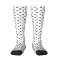 thumbnail image 1 of Yiaed french bulldog sport golf cap Print Great elasticity Adult Stockings Sports socks for Men and Women, 1 of 6