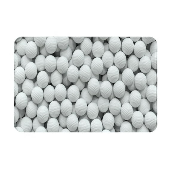 Yiaed golf balls Print Flannel Doormat Mat Outdoor Indoor Door Mats,Welcome Matt Outdoor Front Door Mat Doormat Outdoor Mat Outdoor Mat,16"x24"