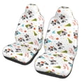 thumbnail image 1 of Yiaed happy new year Raccoon Print Car Seat Covers,Universal Auto Seats Protector Fits for Car,SUV Sedan,Truck,Automotive Seat Covers & Accessories(Two packs), 1 of 7