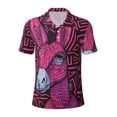 thumbnail image 1 of Yiaed ink Donkey Pop ArtPrint Men's Short Sleeve Polo Shirt,Golf Polo for Men Three-Button Golf Shirt Athletic Casual Collared T-Shirt- XX-Large, 1 of 7