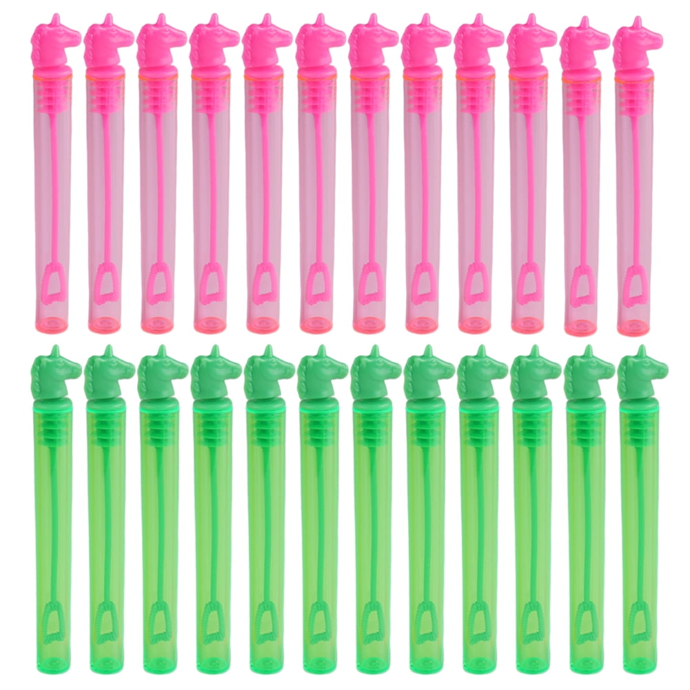 Yiaieng Cartoon Bubble Wands, 24PCS Bubble Stick Sets Wedding