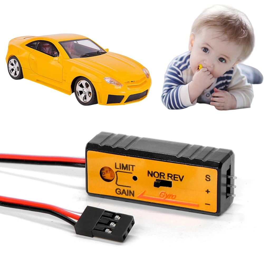 Yiaieng RC Car Boat Mini Gyro Gyroscope Two Axis Gain Sensitivity