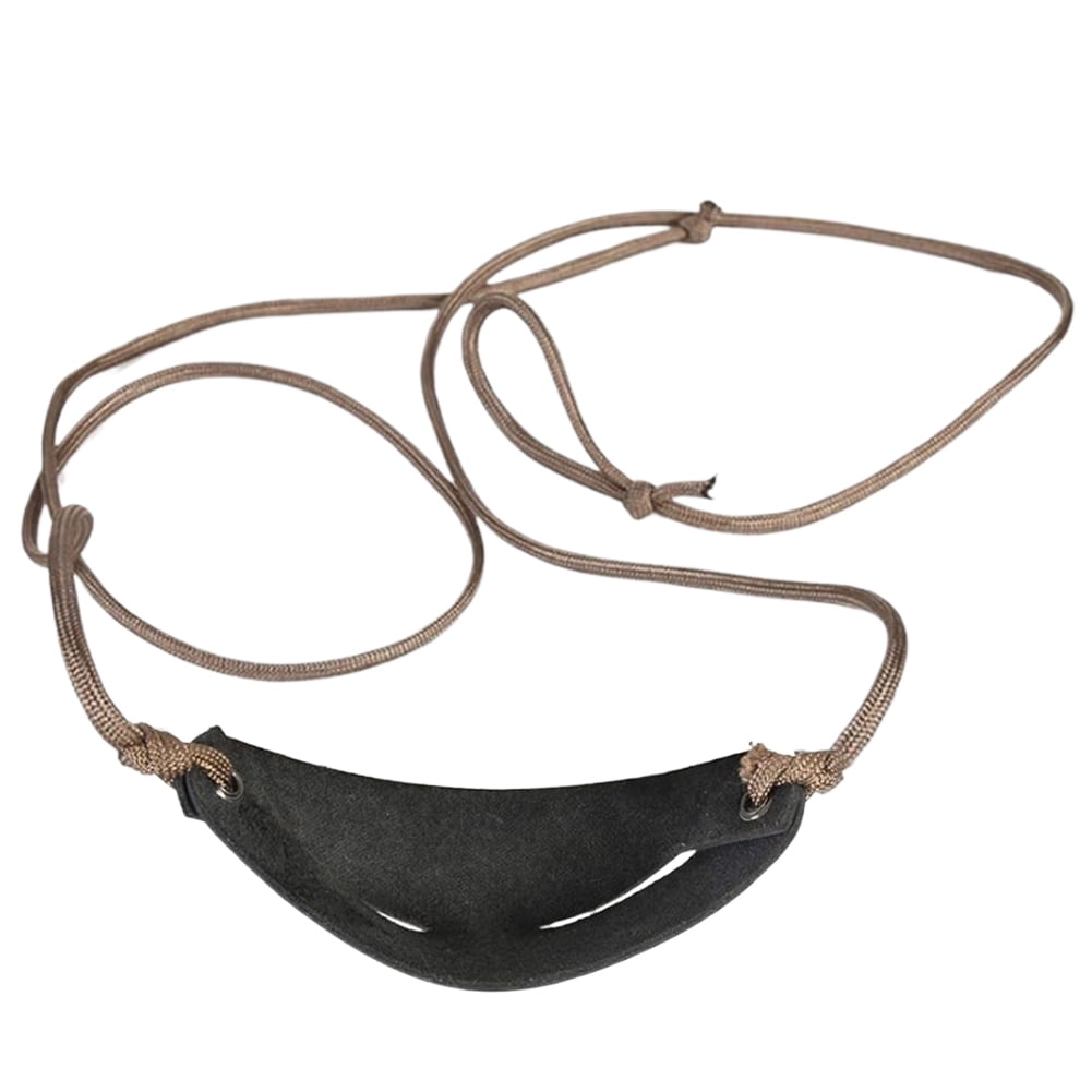 Yiaieng Sling Shot Rope Strap, Handmade Leather Pouch Shepherd