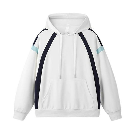 Yiaimeir Casual Pullover Hoodie for Men and Women Long Sleeve Drawstring Hooded Sweatshirt with Kangaroo Pocket Comfortable Fit