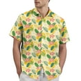 thumbnail image 1 of Yiaimeir Hawaiian Print - Men's Casual Short Sleeved Shirt，Size S-2XL, 1 of 4