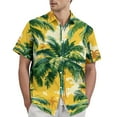 thumbnail image 1 of Yiaimeir Hawaiian Print - Men's Casual Short Sleeved Shirt，Size S-2XL, 1 of 2
