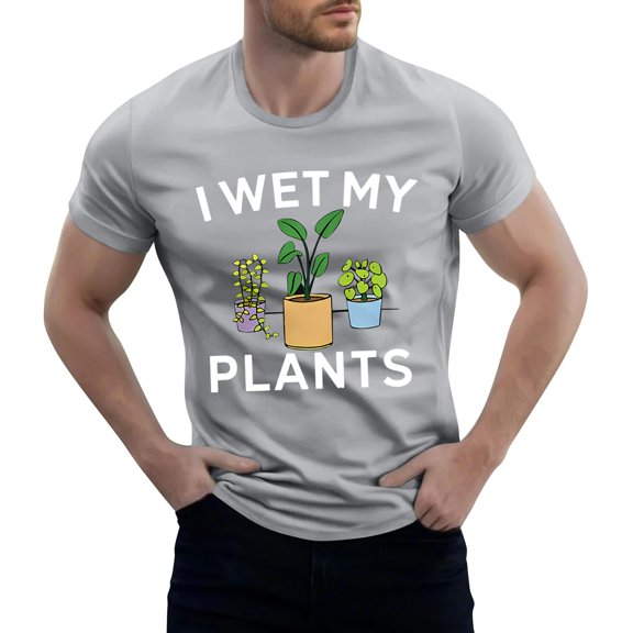 Yiaimeir Men's Designer Short Sleeved T-Shirt Streetwear Casual Summer Clothing