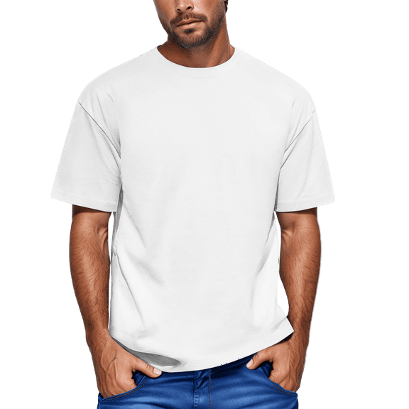 Yiaimeir ‌Men's Fashionable Streetwear T-Shirt Short Sleeved Casual Design‌